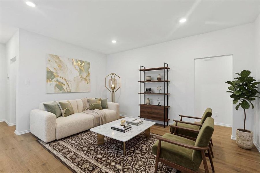 Virtually staged Virtually staged