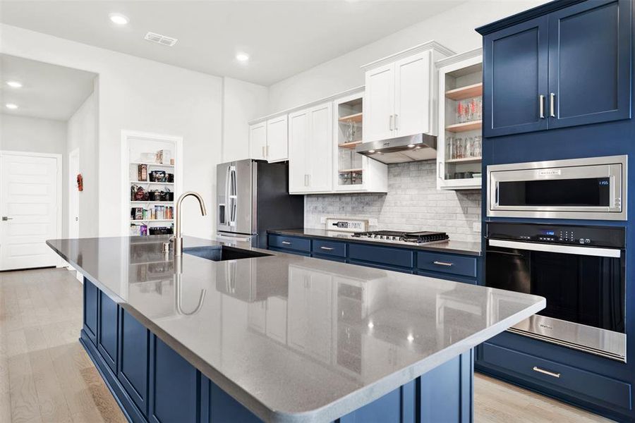 Furnished interior view inside a new home in , Forney (Image 9). Furnished interior view inside a new home in , Forney (Image 9).