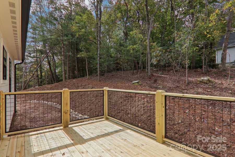 Exterior details and patio area of a home in , Mills River (Image 22). Exterior details and patio area of a home in , Mills River (Image 22).