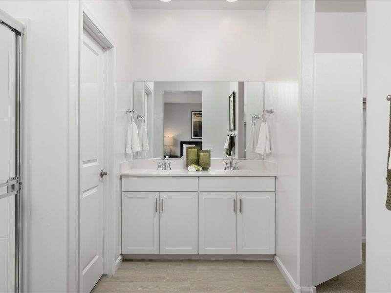 Furnished interior view inside a new home in Mandarina - Premier Series, Marana (Image 11).