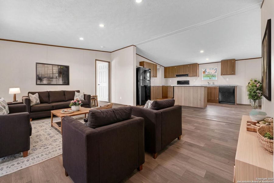 Furnished interior view inside a new home in , Pleasanton (Image 5).