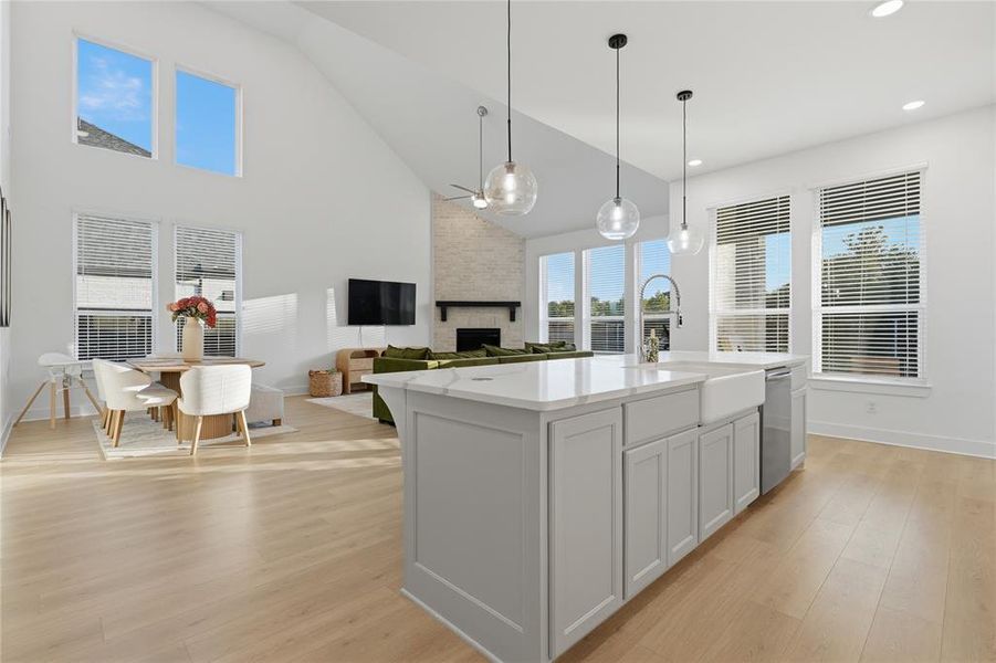 Furnished interior view inside a new home in Sonoma Verde, McLendon-Chisholm (Image 34).