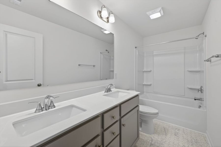 Furnished interior view inside a new home in Morrow Brook, Albemarle (Image 18).