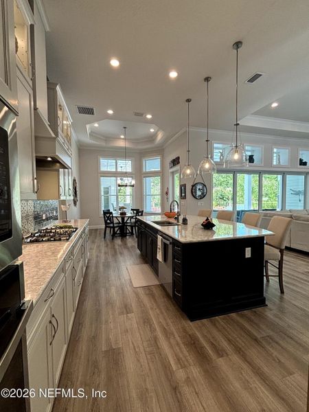 Furnished interior view inside a new home in Nocatee, Ponte Vedra (Image 29).