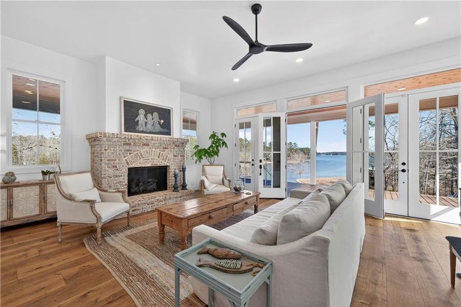 Furnished interior view inside a new home in , Eatonton (Image 6).