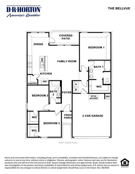 2D floor plan layout of this home in The Terrace, Temple, TX (Image 2). 2D floor plan layout of this home in The Terrace, Temple, TX (Image 2).