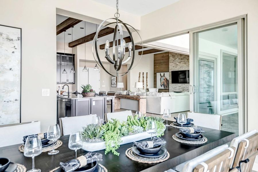 Close-up of interior finishes inside a home in Summit at The Dells, Prescott (Image 22).