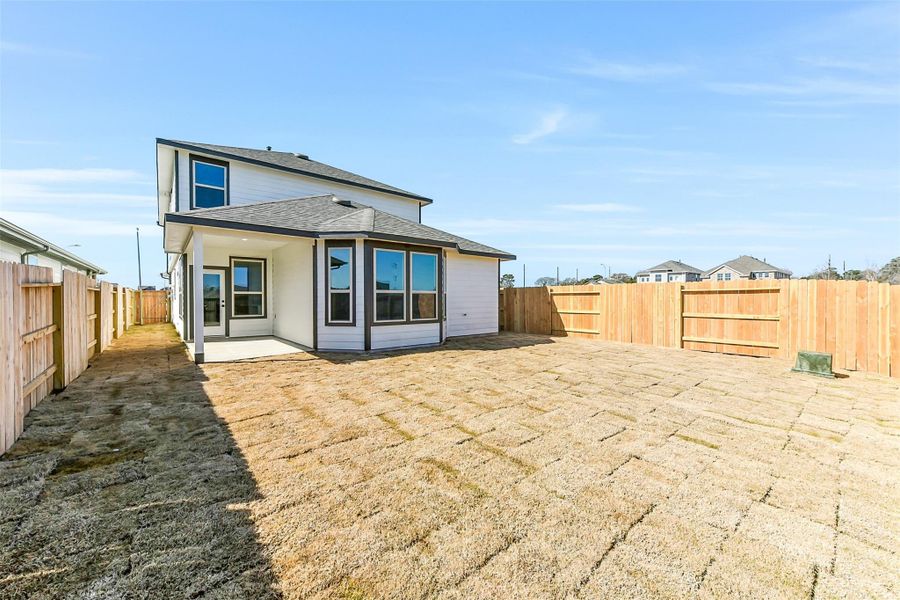 Exterior details and patio area of a home in Colony at Pinehurst, Pinehurst (Image 27). Exterior details and patio area of a home in Colony at Pinehurst, Pinehurst (Image 27).