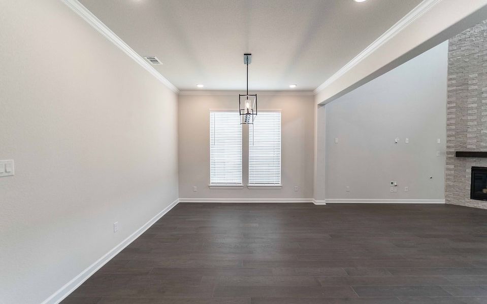 Spacious, unfurnished interior of a new home in Heath Golf & Yacht Club, Heath (Image 17). Spacious, unfurnished interior of a new home in Heath Golf & Yacht Club, Heath (Image 17).