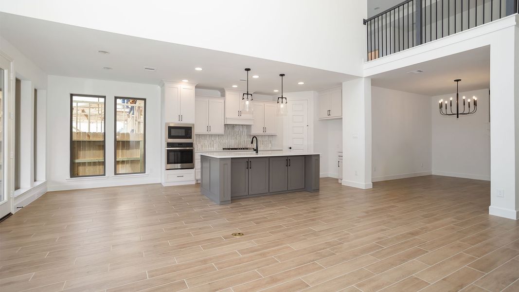 Furnished interior view inside a new home in Grange, Katy (Image 6).