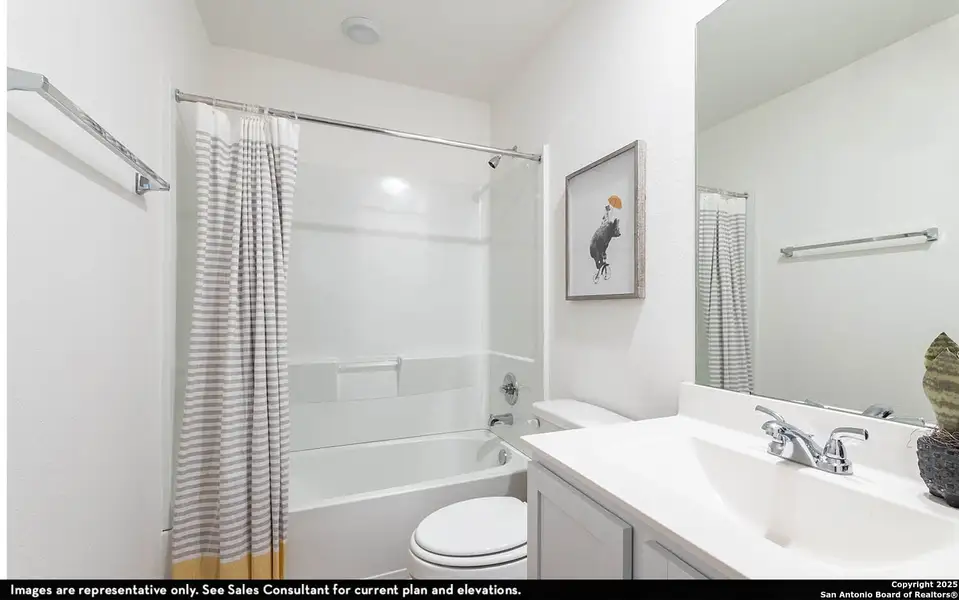 Furnished interior view inside a new home in Garden Grove, San Antonio (Image 9). Furnished interior view inside a new home in Garden Grove, San Antonio (Image 9).