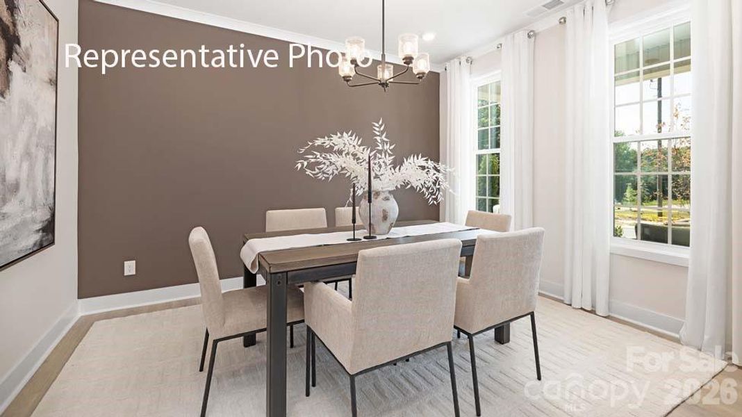 Furnished interior view inside a new home in Oak Grove Hill, Huntersville (Image 7).