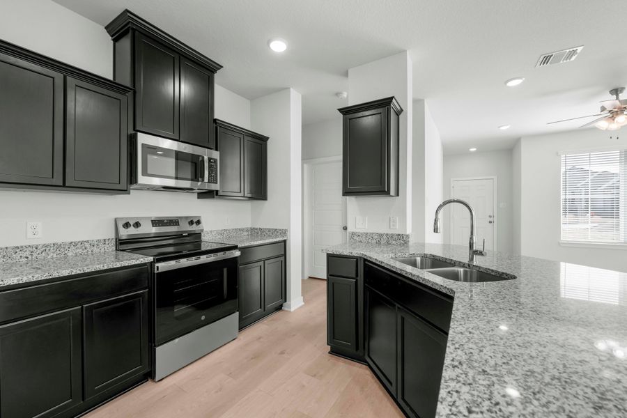 Furnished interior view inside a new home in South Pointe, Temple (Image 5).