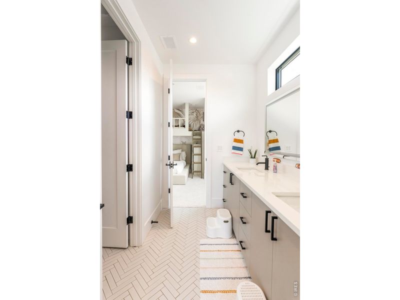 Furnished interior view inside a new home in , Louisville (Image 16).