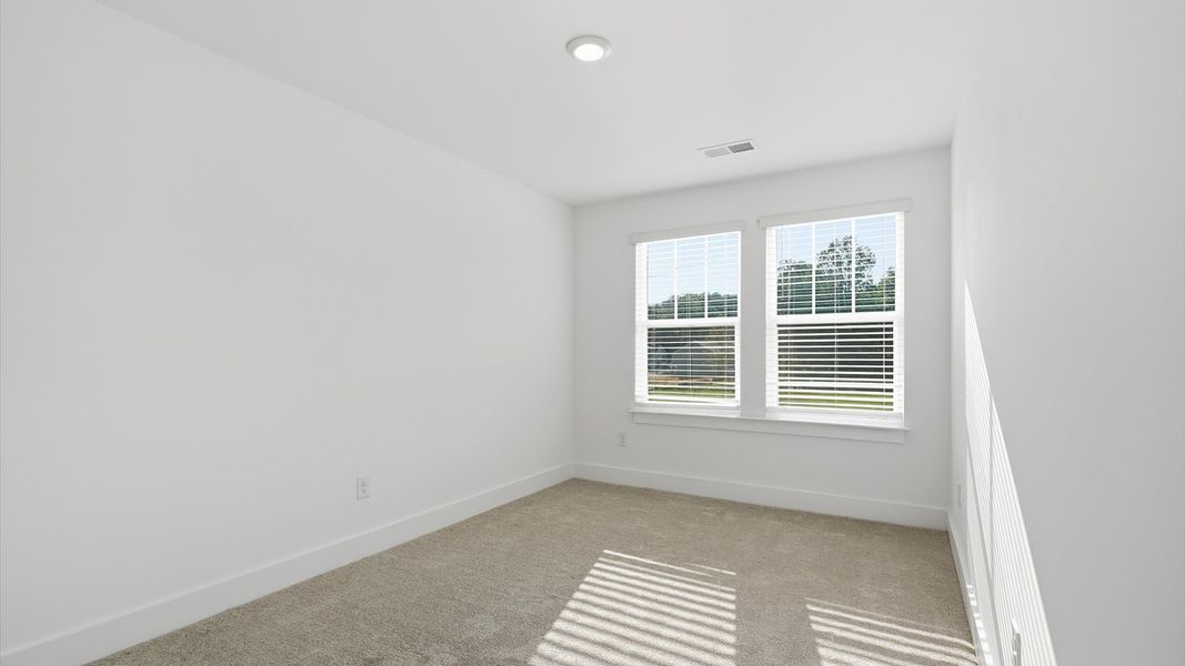 Memorable space with walk-in closet, soft carpeting, and striking natural light from large windows at Clayton Crossing