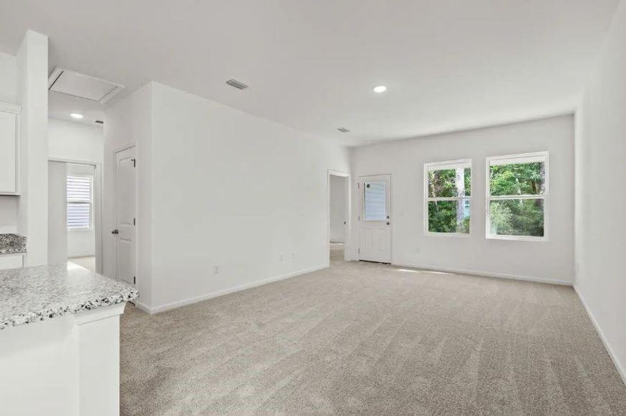 Open Concept Family Room - Representative Photo