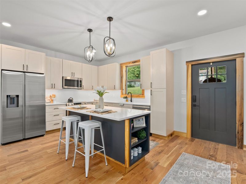 Furnished interior view inside a new home in , Waynesville (Image 5).