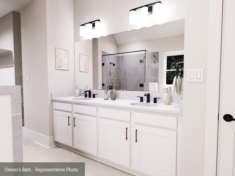 Furnished interior view inside a new home in Austin Point, Richmond (Image 6).