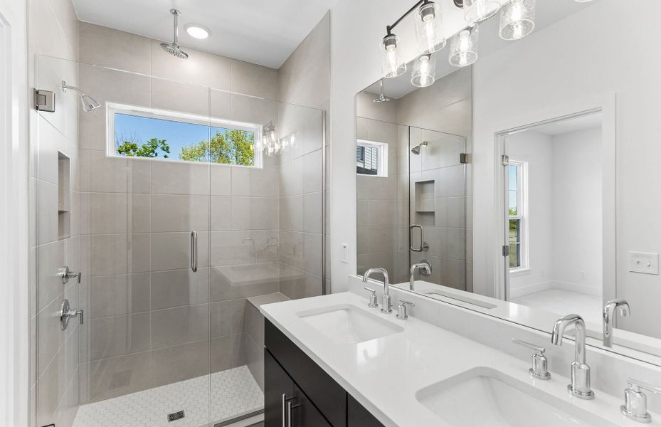 Furnished interior view inside a new home in Skyline, Nashville (Image 9).