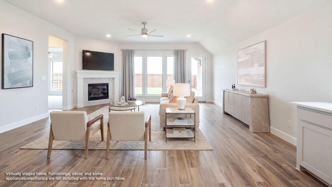 Furnished interior view inside a new home in Meraki, Forney (Image 8).