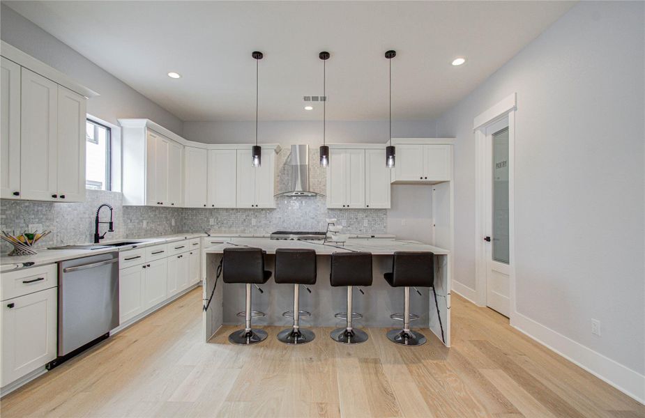 Furnished interior view inside a new home in , Houston (Image 8).