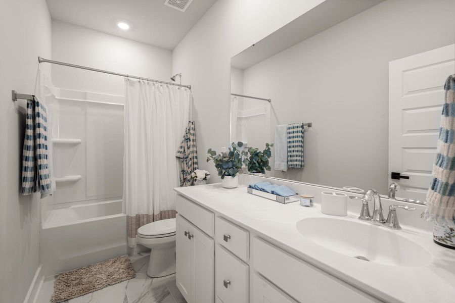 Furnished interior view inside a new home in Carnes Crossroads, Summerville (Image 18).