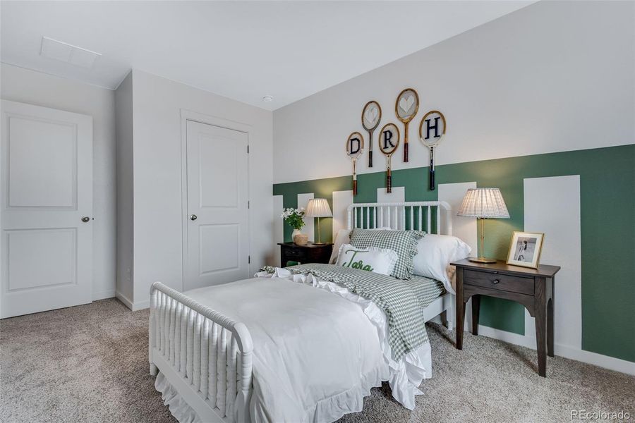 Furnished interior view inside a new home in Revere at Johnstown, Johnstown (Image 32). Furnished interior view inside a new home in Revere at Johnstown, Johnstown (Image 32).