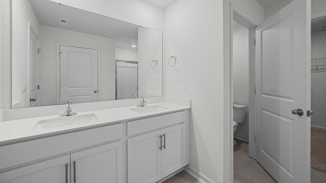 Furnished interior view inside a new home in Bedford Place, Wilson (Image 5).