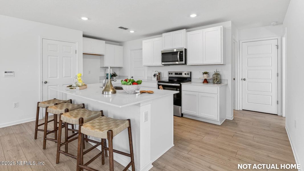 Furnished interior view inside a new home in The Arbors, Jacksonville (Image 5).