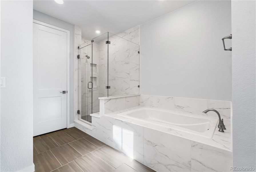 Furnished interior view inside a new home in Stargaze at Solstice, Littleton (Image 33).