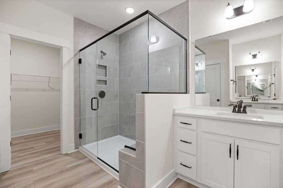 Furnished interior view inside a new home in Harbor Crossing, Greensboro (Image 13).