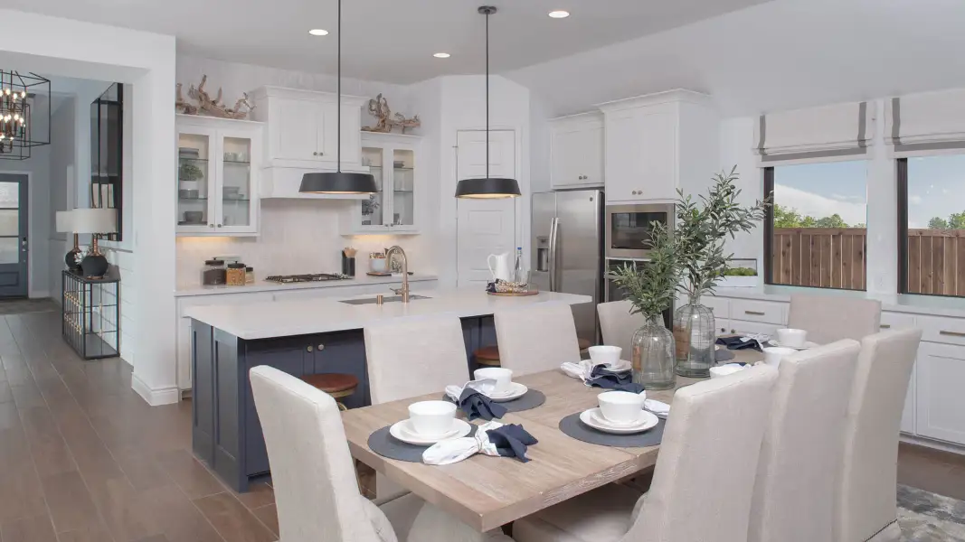 Furnished interior view inside a new home in Sweetgrass, Haslet (Image 35).