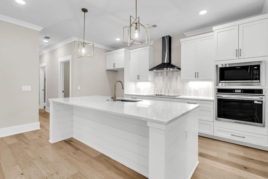 Furnished interior view inside a new home in , Charleston (Image 10).