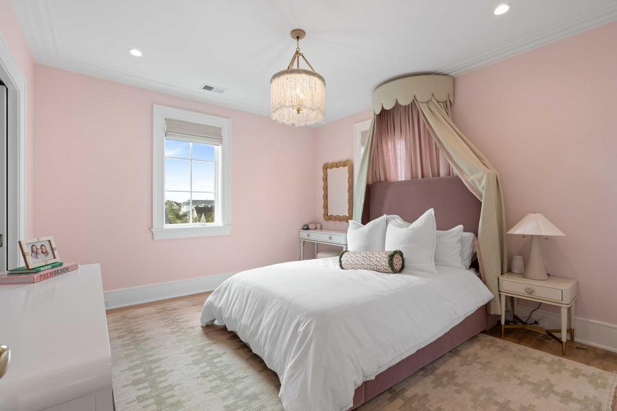 Furnished interior view inside a new home in , Charleston (Image 12).