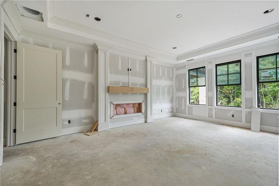 In-progress construction of a new home in , Suwanee, GA (Image 35).