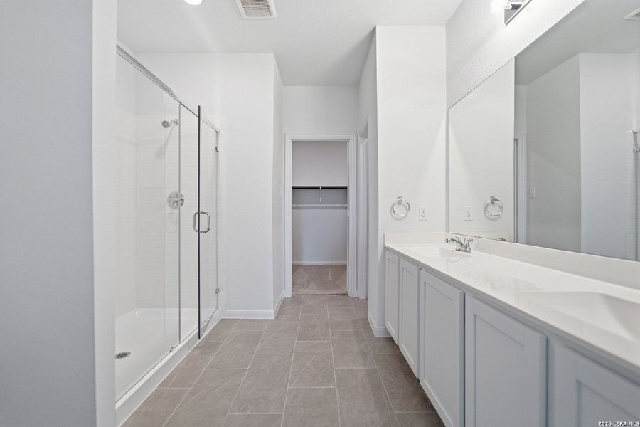 Furnished interior view inside a new home in Hennersby Hollow, San Antonio (Image 7).