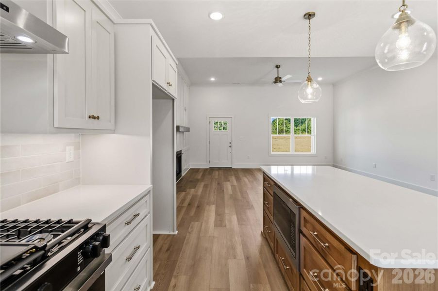 Furnished interior view inside a new home in , Clover (Image 7).