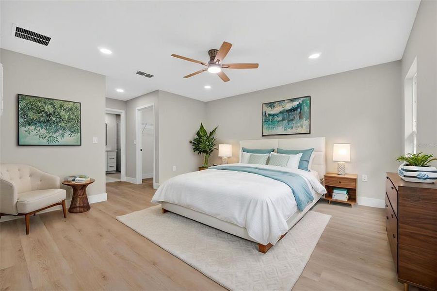 Furnished interior view inside a new home in , Orlando (Image 10).