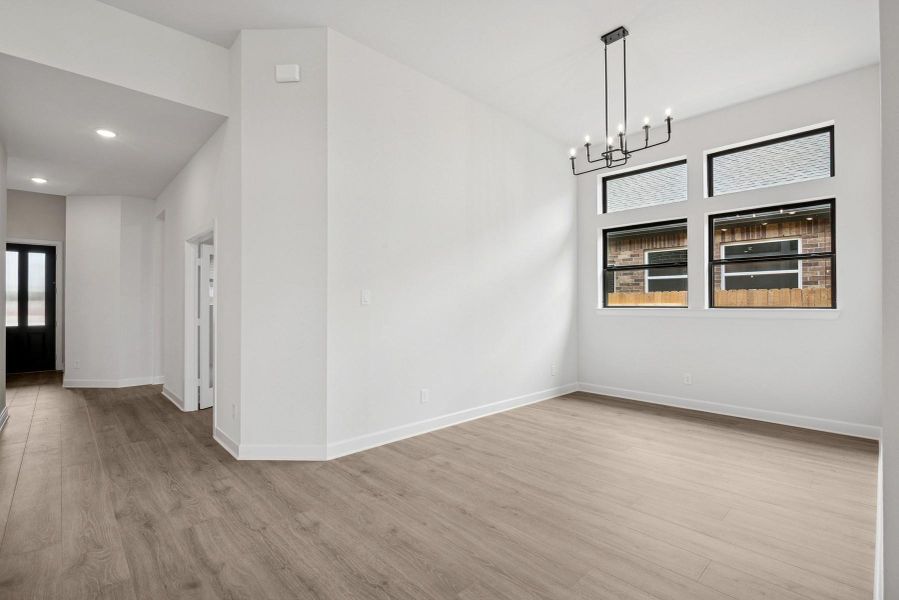 Spacious, unfurnished interior of a new home in Grange 45' Homesites, Katy (Image 27). Spacious, unfurnished interior of a new home in Grange 45' Homesites, Katy (Image 27).