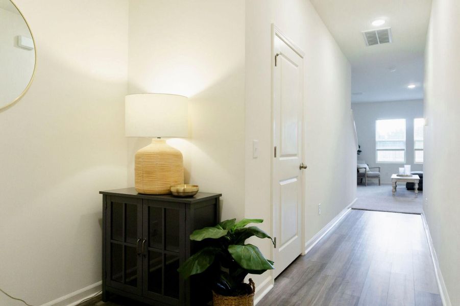 Furnished interior view inside a new home in , Summerville (Image 11). Furnished interior view inside a new home in , Summerville (Image 11).