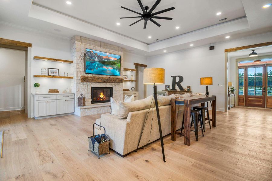 Furnished interior view inside a new home in , Onalaska (Image 16).