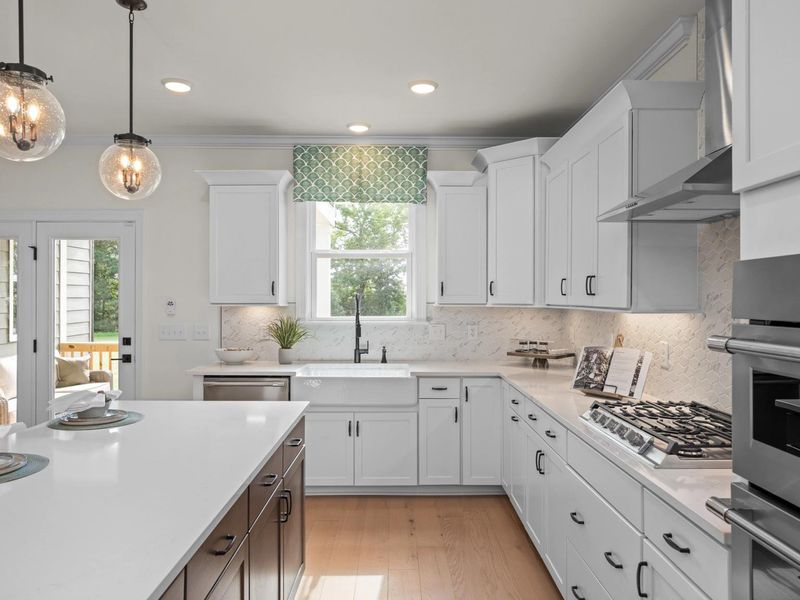 Representative furnished interior of a home built from the The Crawford by Davidson Homes LLC in Tobacco Road, Angier (Image 25).