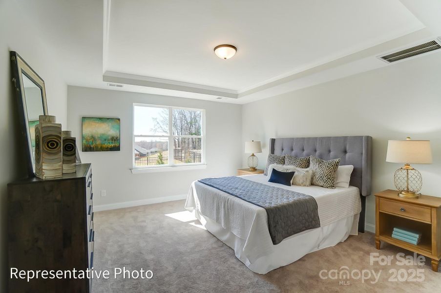 Primary bedroom on the main Primary bedroom on the main