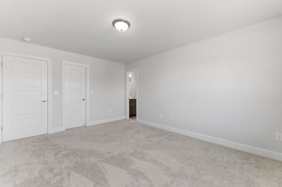 Representative unfurnished interior of a home built from the Hampton by Keystone Homes NC in Preserve at Carriage Cove, Oak Ridge (Image 92).