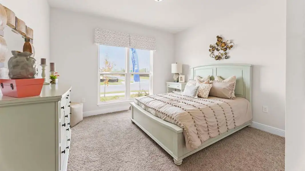 Representative furnished interior of a home built from the The Camden by D.R. Horton in Liberty, Panama City (Image 5).