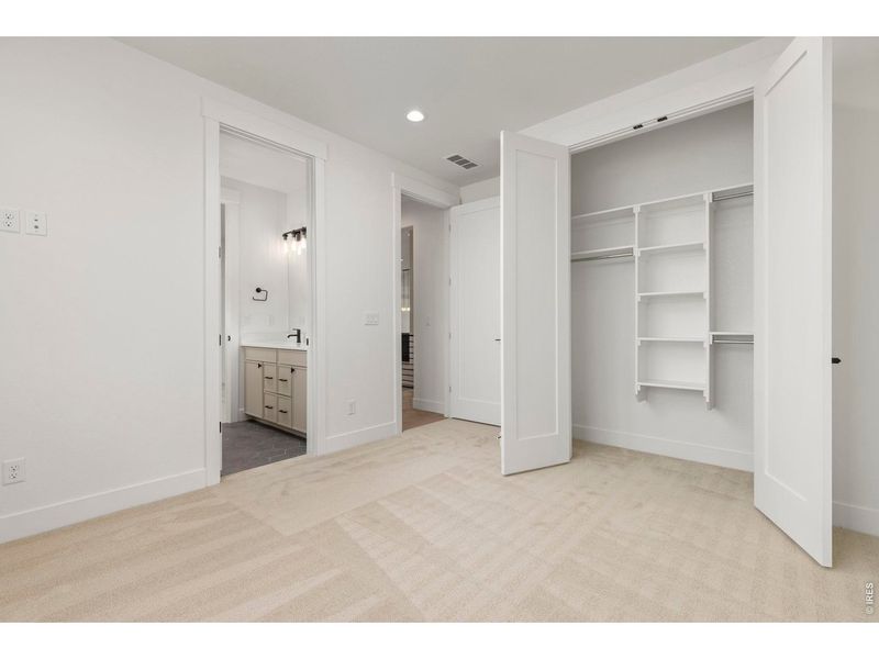 Spacious, unfurnished interior of a new home in RainDance, Windsor (Image 35).