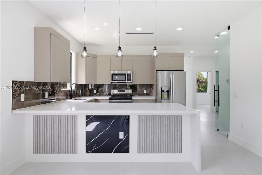 Furnished interior view inside a new home in , Lehigh Acres (Image 11).