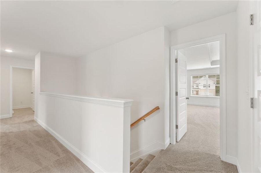 Spacious, unfurnished interior of a new home in Clark Farms, Flowery Branch (Image 31).