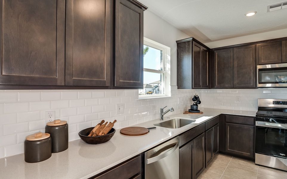Furnished interior view inside a new home in Spencer Glen, Riverview (Image 14).