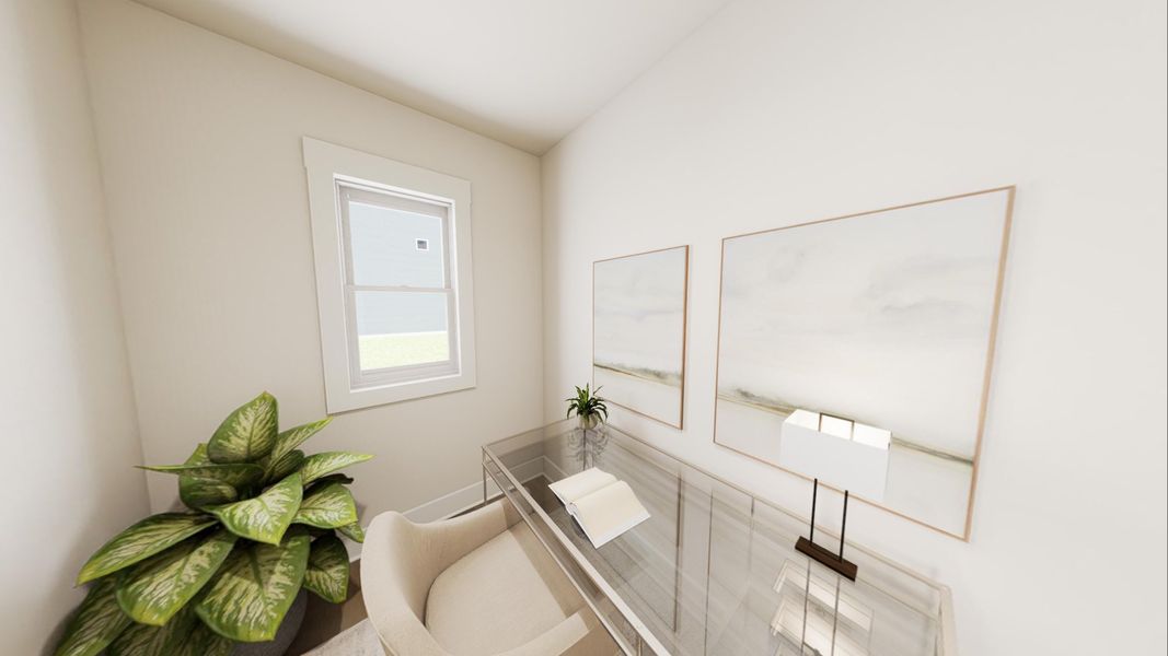 Furnished interior view inside a new home in McConnell Ridge, McLeansville (Image 6).